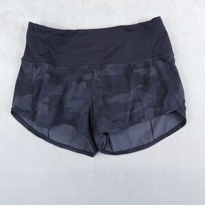 Lululemon Speed Up Short High-Rise 2.5" Heritage 365 Camo Deep Coal Multi Swift